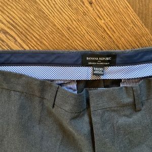 Banana Republic Non-Iron Slacks Mens 34x30